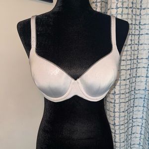 Victoria Secret 34 D Sparkly Blue Bra